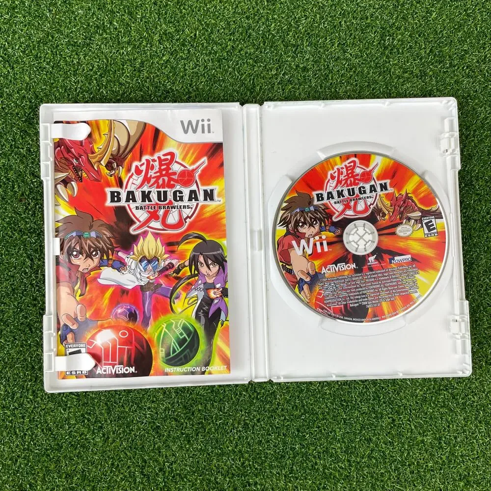 Bakugan Battle Brawlers Nintendo Wii 2009 Complete